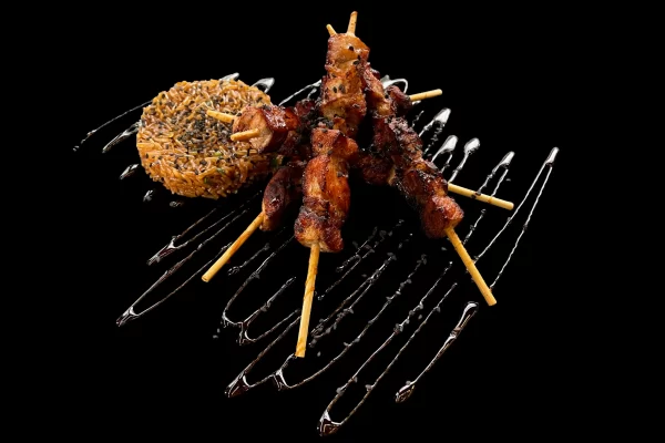 pork yakitori cu orez bulgogi